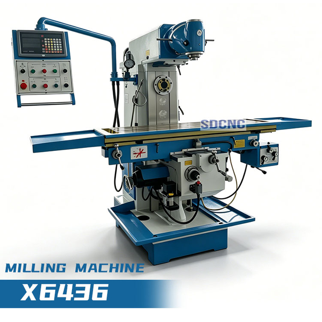 X6436 Universal Horizontal Knee Type Milling Machine