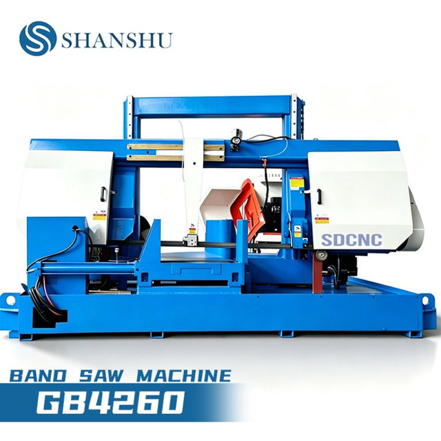GB4260 Semi Automatic Band Saw Machine