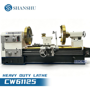 CW61125 Heavy‑Duty Flange Horizontal Lathe Machine