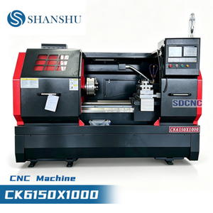 CK6150X1000 Flat Bed CNC Lathe Metal Turning Machine