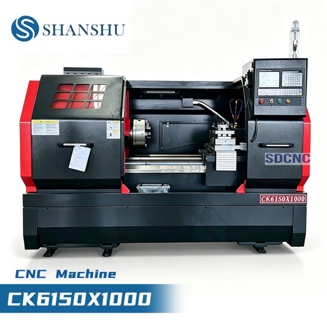 CK6150X1000 Flat Bed CNC Lathe Metal Turning Machine