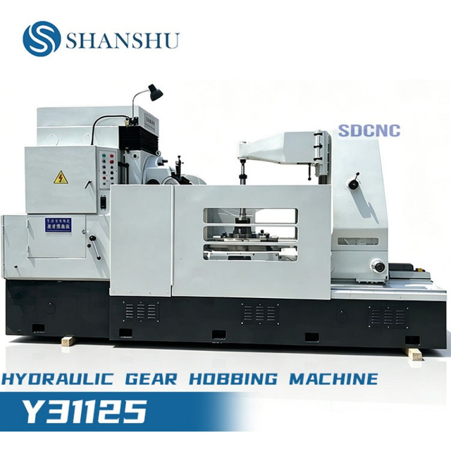 Y31125 Gear Hobbing Machine with Clamped Rotary Table